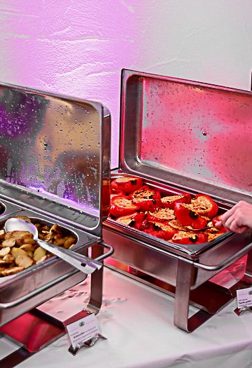 Saftiges, perfekt geschnittenes Flanksteak, frisch zubereitet